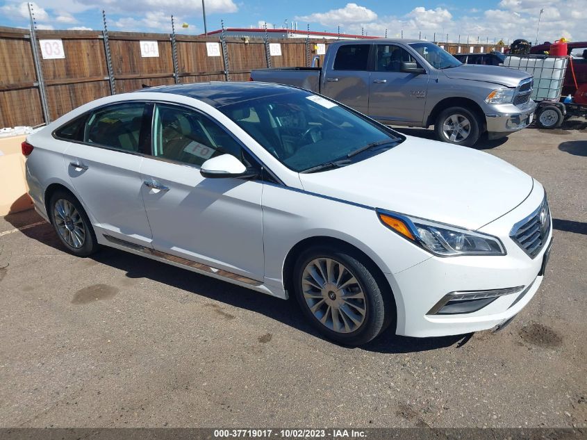 2015 HYUNDAI SONATA 2.4L LIMITED - 5NPE34AF7FH061543