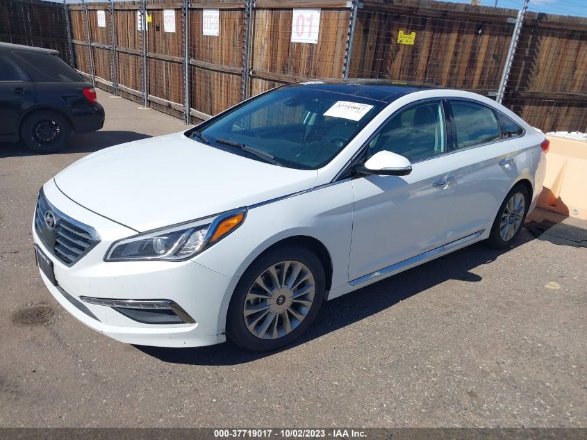 2015 HYUNDAI SONATA 2.4L LIMITED - 5NPE34AF7FH061543