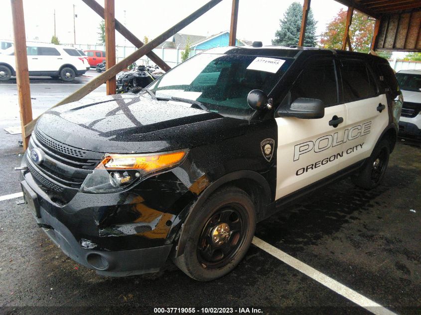 2014 FORD UTILITY POLICE INTERCEPTOR 1FM5K8ARXEGA71051
