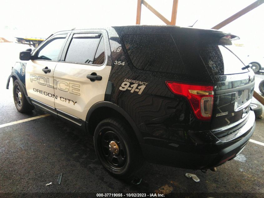 2014 FORD UTILITY POLICE INTERCEPTOR 1FM5K8ARXEGA71051
