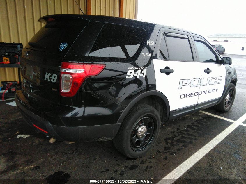 2014 FORD UTILITY POLICE INTERCEPTOR 1FM5K8ARXEGA71051