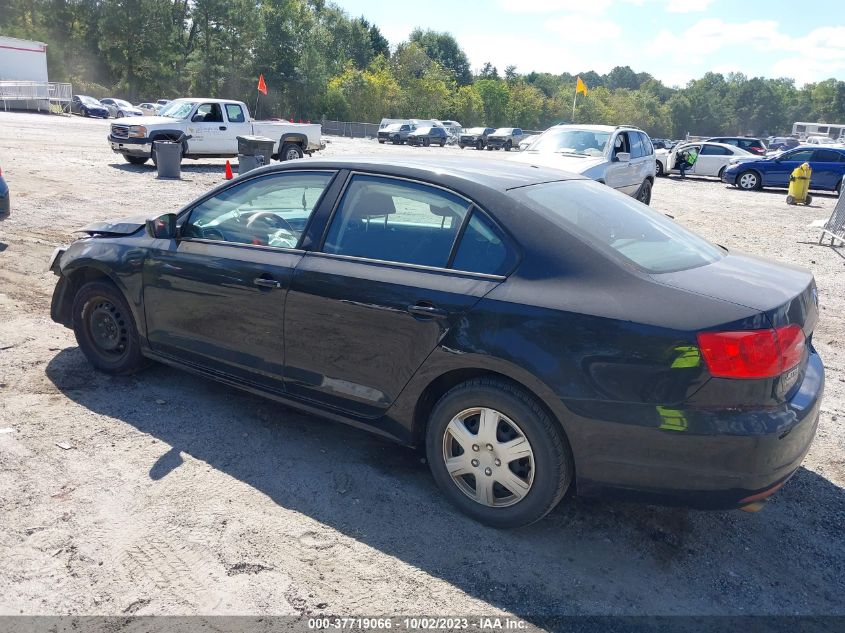 2014 VOLKSWAGEN JETTA SEDAN S - 3VW2K7AJ2EM406608