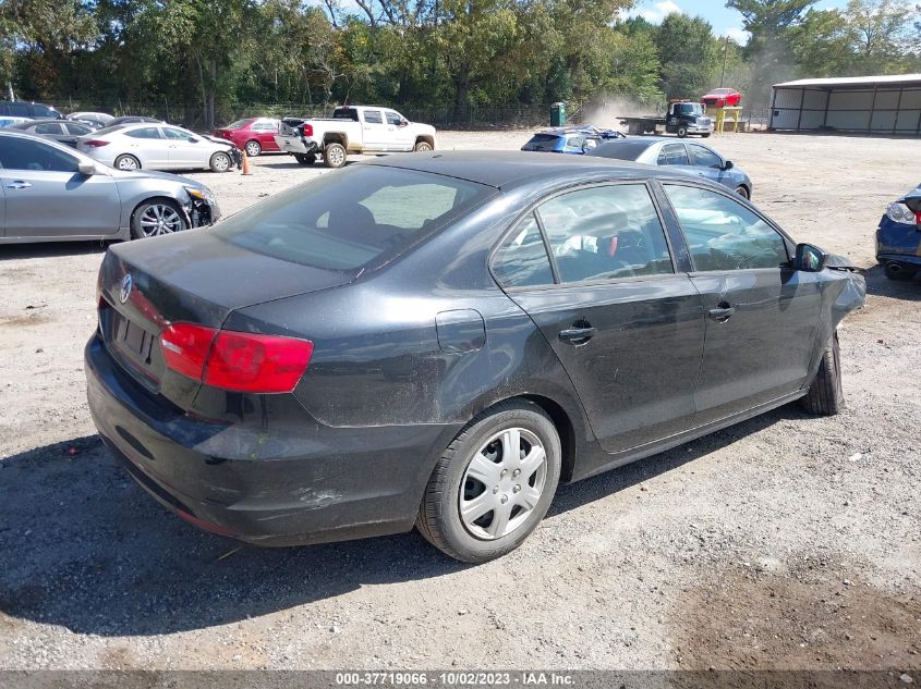 2014 VOLKSWAGEN JETTA SEDAN S - 3VW2K7AJ2EM406608