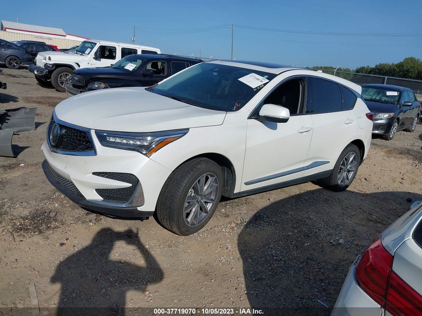 VIN 5J8TC2H58LL041206 2020 ACURA RDX TECHNOLOGY