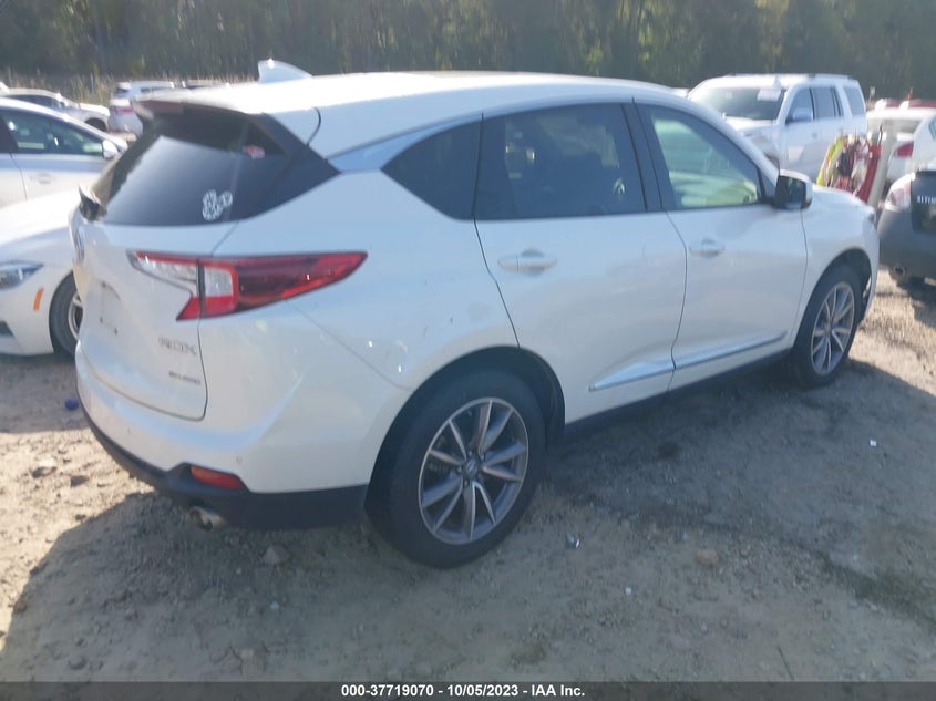 VIN 5J8TC2H58LL041206 2020 ACURA RDX TECHNOLOGY
