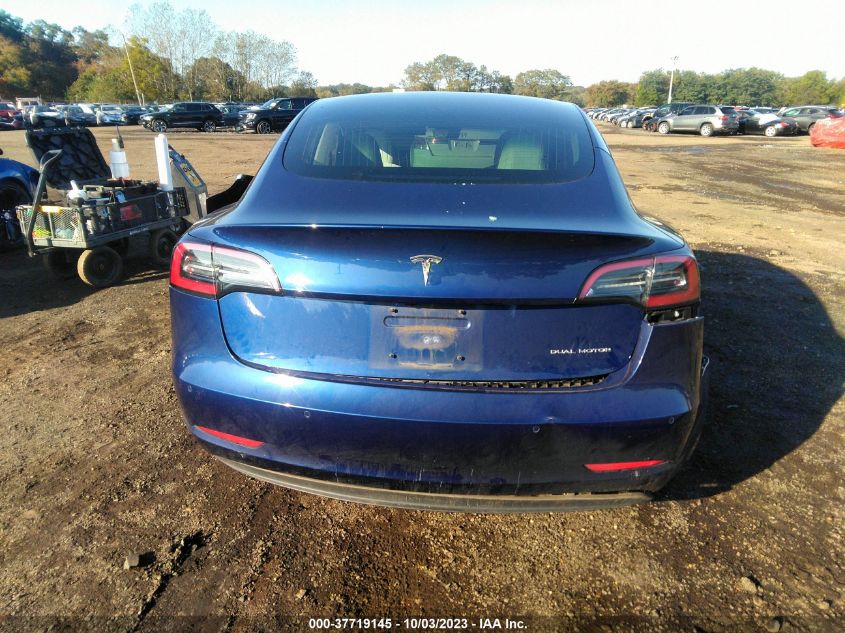 2018 TESLA MODEL 3 LONG RANGE - 5YJ3E1EBXJF086046