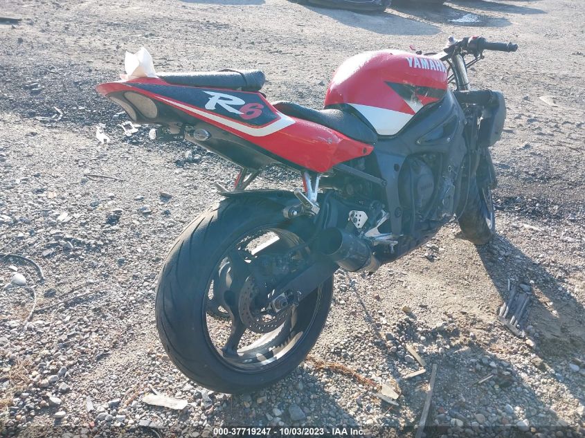 2002 YAMAHA YZFR6 L JYARJ04E22A027333