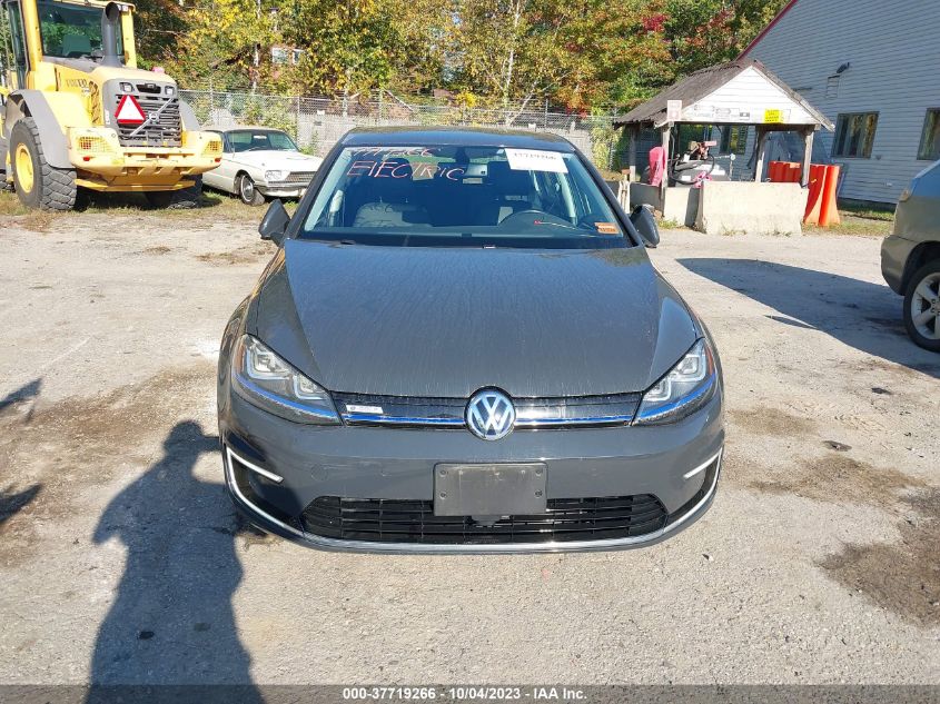 2016 VOLKSWAGEN E-GOLF SEL PREMIUM - WVWPP7AU3GW912844