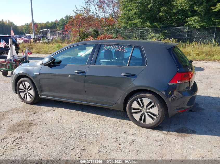 2016 VOLKSWAGEN E-GOLF SEL PREMIUM - WVWPP7AU3GW912844