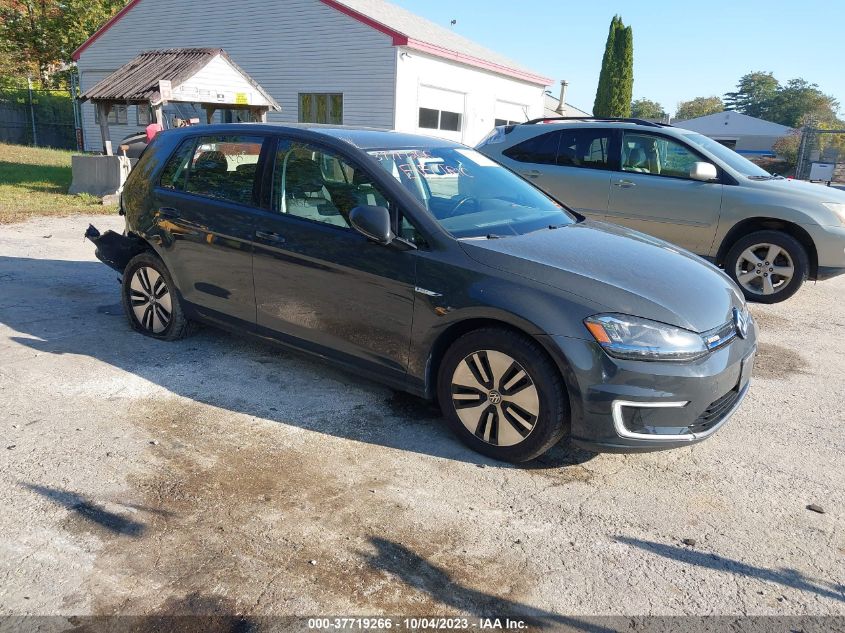 2016 VOLKSWAGEN E-GOLF SEL PREMIUM - WVWPP7AU3GW912844