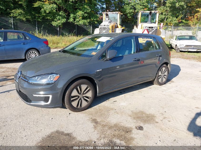 2016 VOLKSWAGEN E-GOLF SEL PREMIUM - WVWPP7AU3GW912844