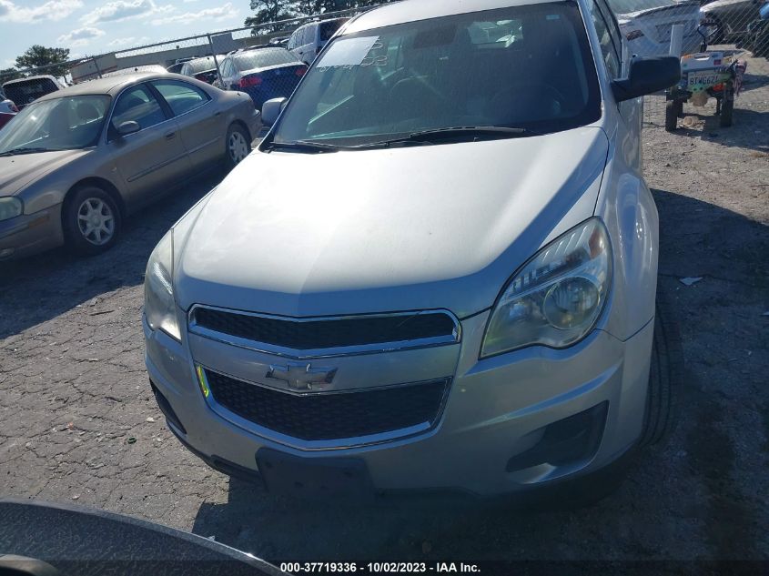 2013 CHEVROLET EQUINOX LS - 2GNALBEK8D6190765