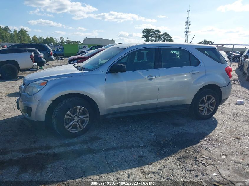 2013 CHEVROLET EQUINOX LS - 2GNALBEK8D6190765