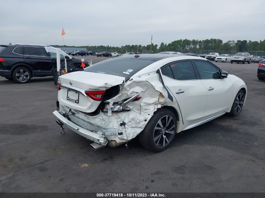 2018 NISSAN MAXIMA PLATINUM - 1N4AA6AP4JC387304