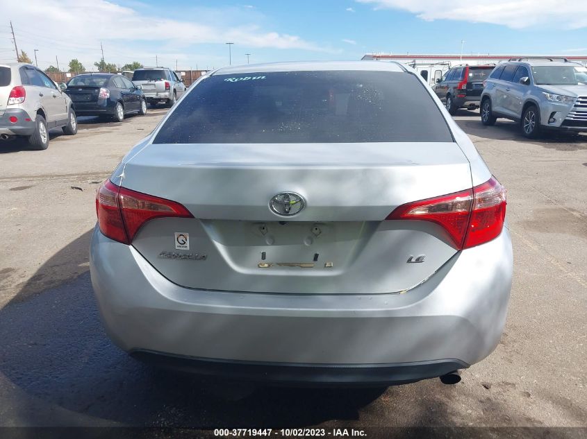 2018 TOYOTA COROLLA L/LE/XLE/SE/XSE - 2T1BURHE4JC988294