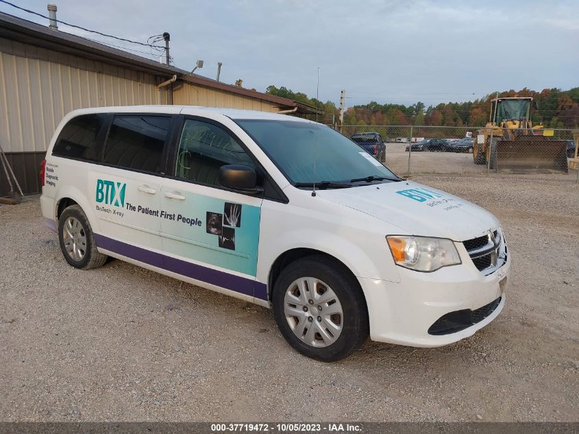 2014 DODGE GRAND CARAVAN SE - 2C4RDGBGXER316887