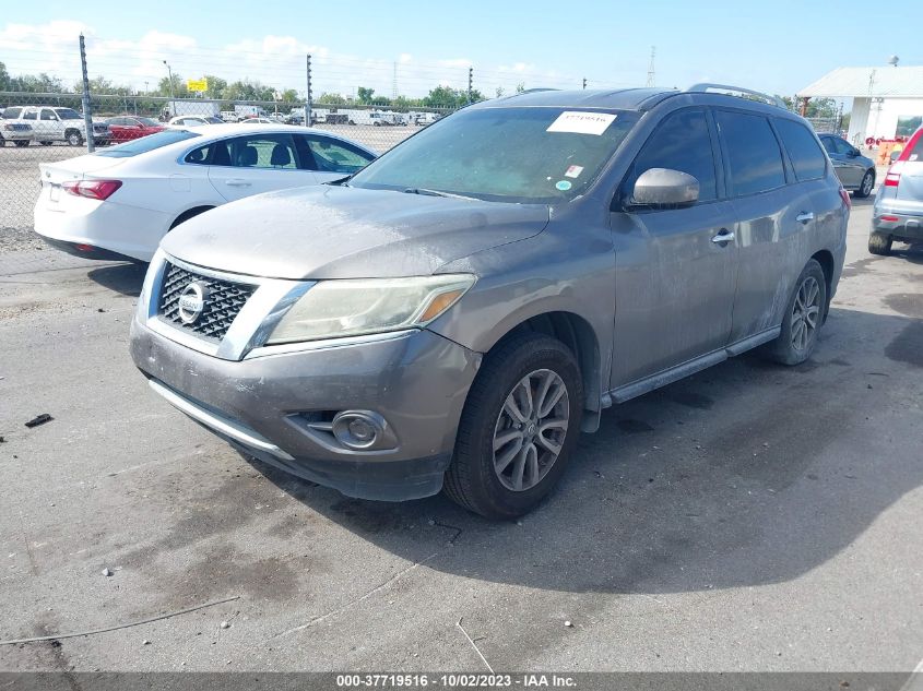 2013 NISSAN PATHFINDER SV - 5N1AR2MN2DC686084