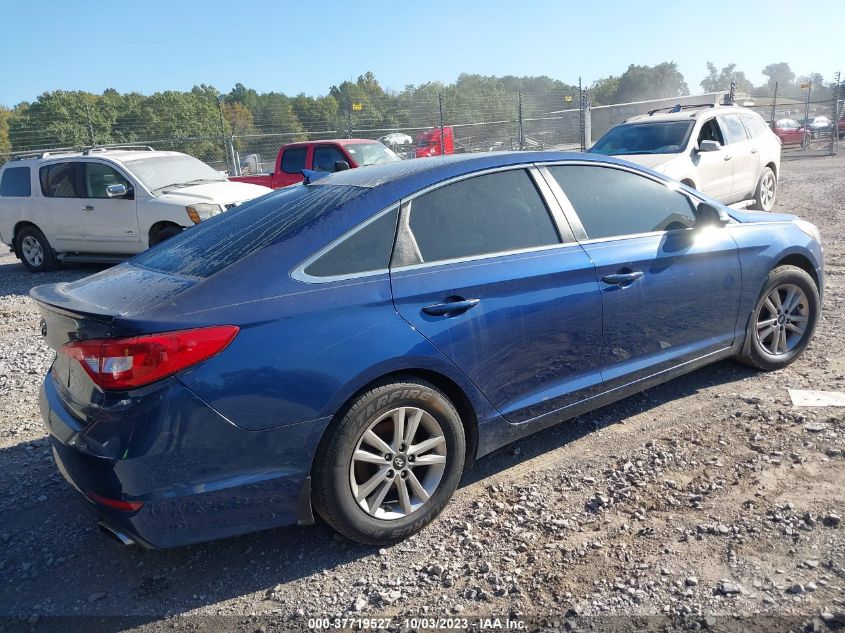 2016 HYUNDAI SONATA 2.4L SE - 5NPE24AFXGH426639