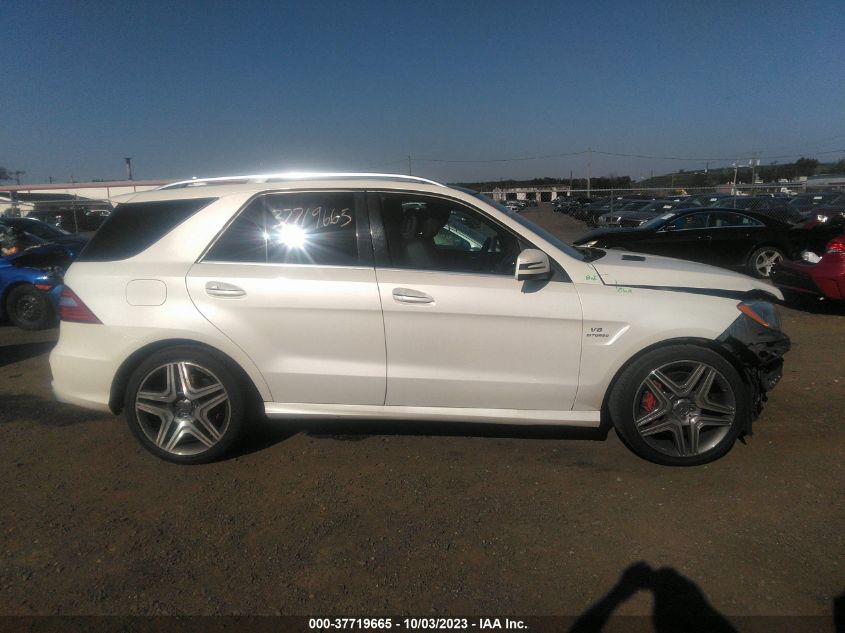 2013 MERCEDES-BENZ M-CLASS ML 63 AMG 4JGDA7EB6DA148151
