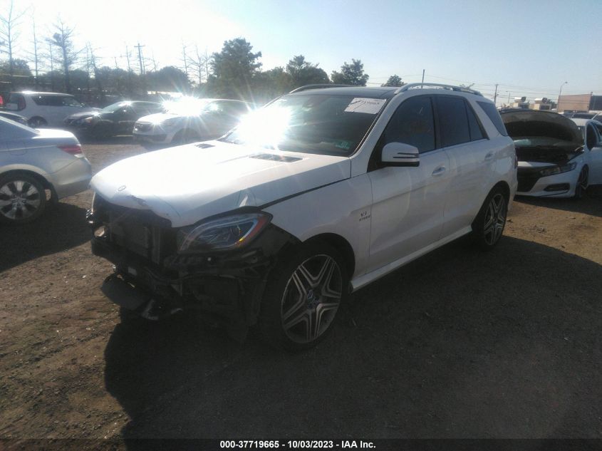2013 MERCEDES-BENZ M-CLASS ML 63 AMG 4JGDA7EB6DA148151