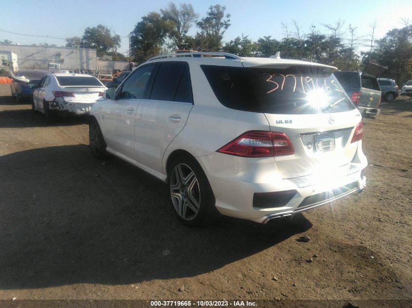 2013 MERCEDES-BENZ M-CLASS ML 63 AMG 4JGDA7EB6DA148151