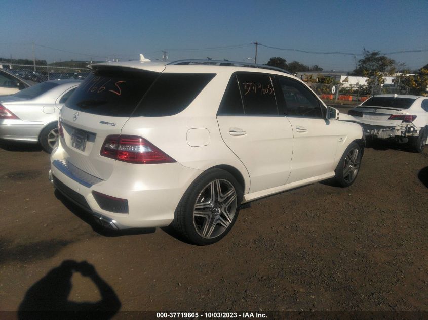 2013 MERCEDES-BENZ M-CLASS ML 63 AMG 4JGDA7EB6DA148151