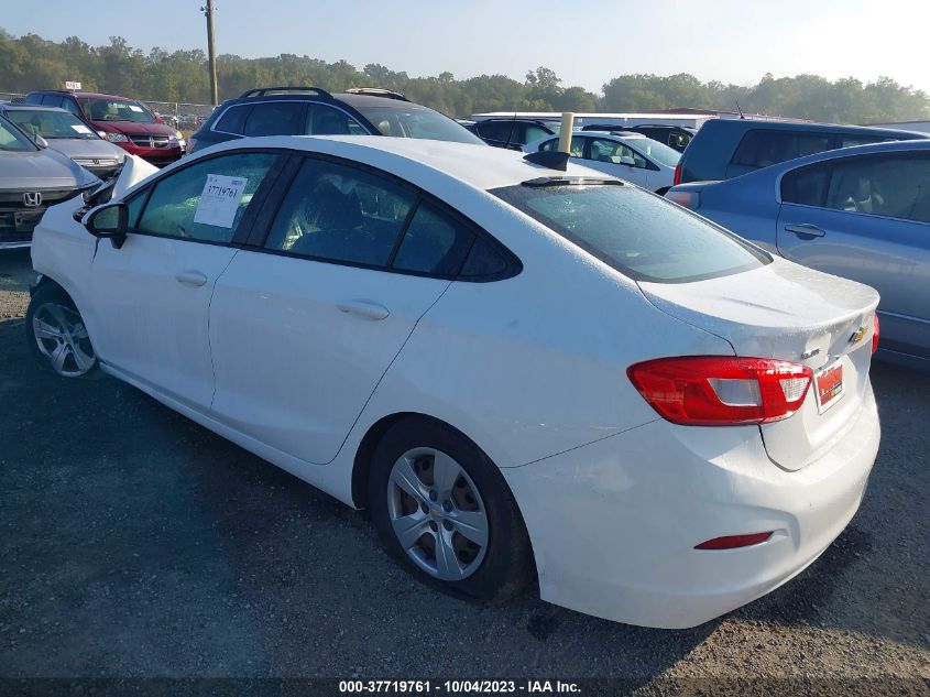 2017 CHEVROLET CRUZE LS - 3G1BC5SM4HS519434