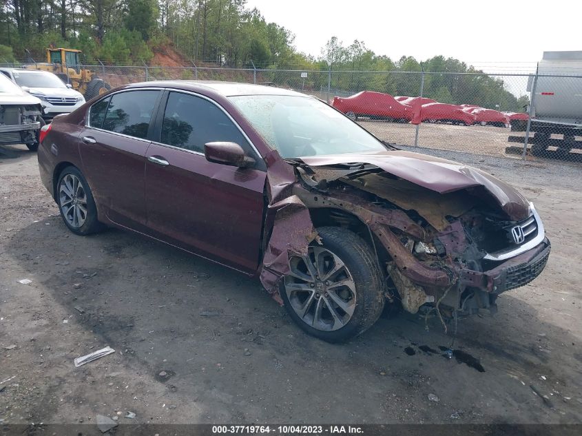 2015 HONDA ACCORD SEDAN SPORT - 1HGCR2F57FA129391