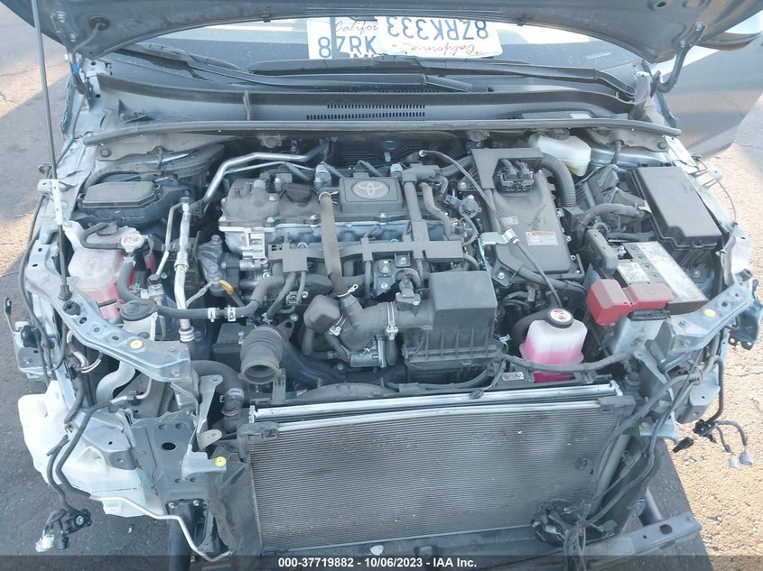 VIN JTDEAMDE3NJ047783 2022 TOYOTA COROLLA HYBRID LE