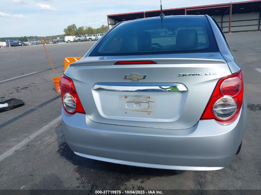 2013 CHEVROLET SONIC LTZ - 1G1JE5SH4D4140131