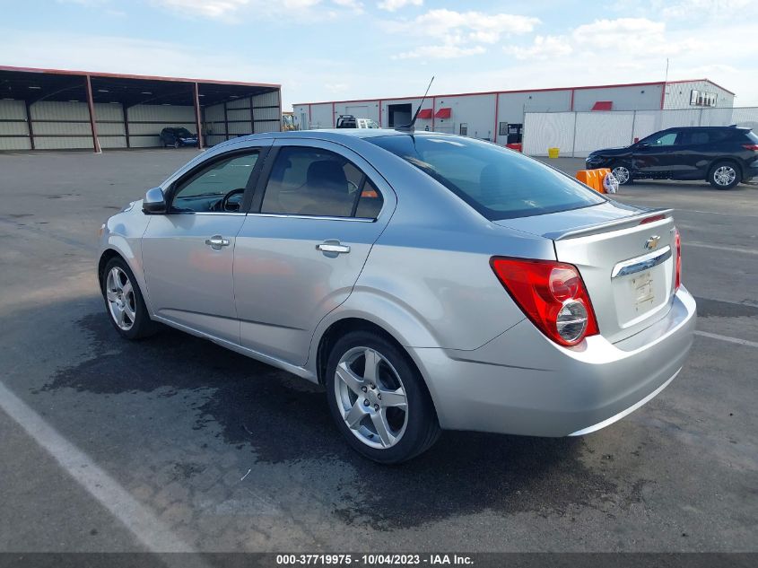 2013 CHEVROLET SONIC LTZ - 1G1JE5SH4D4140131