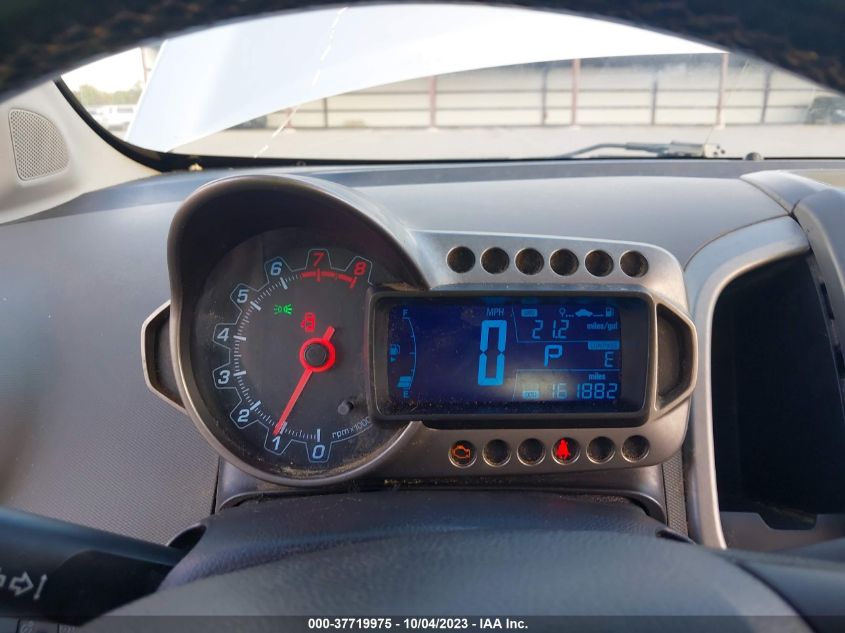 2013 CHEVROLET SONIC LTZ - 1G1JE5SH4D4140131