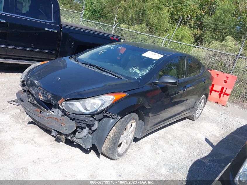 2013 HYUNDAI ELANTRA GLS - 5NPDH4AE9DH410056