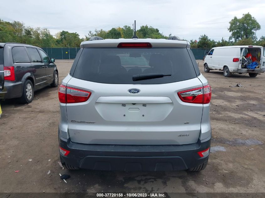 2018 FORD ECOSPORT SE - MAJ6P1UL3JC242075