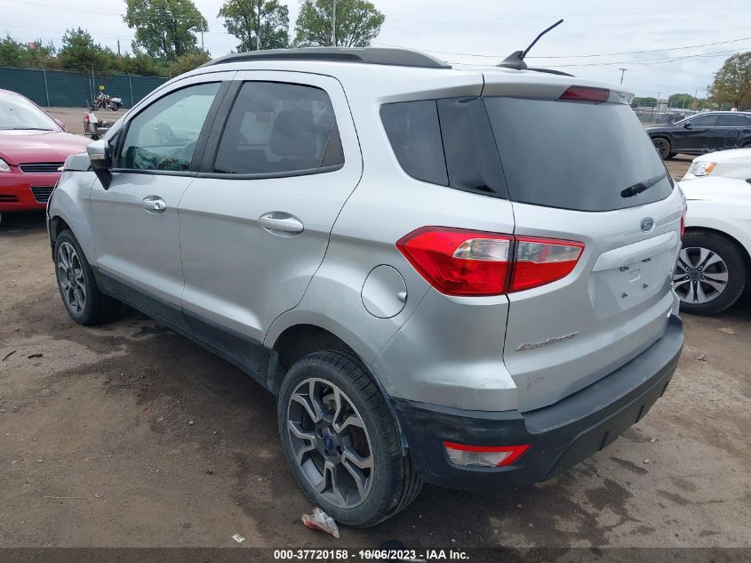 2018 FORD ECOSPORT SE - MAJ6P1UL3JC242075