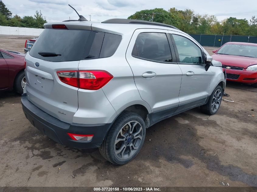 2018 FORD ECOSPORT SE - MAJ6P1UL3JC242075