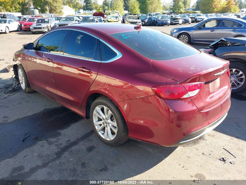 2016 CHRYSLER 200 LIMITED - 1C3CCCAB0GN150553