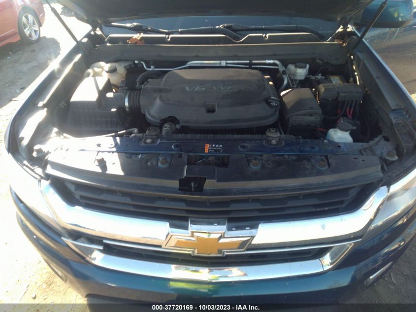 2019 CHEVROLET COLORADO LT - 1GCGTCEN9K1242973
