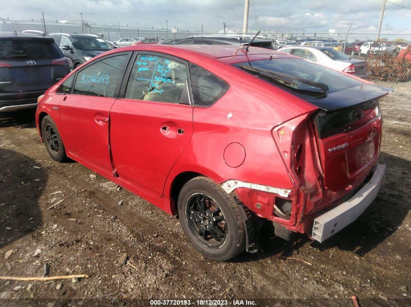 2015 TOYOTA PRIUS FOUR - JTDKN3DU7F0432408