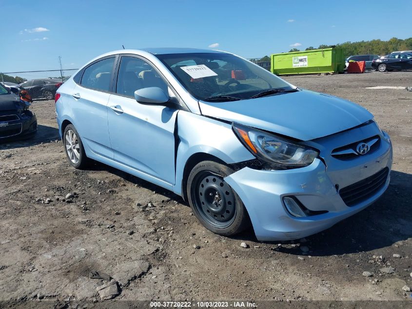 2013 HYUNDAI ACCENT GLS - KMHCU4AE0DU442967