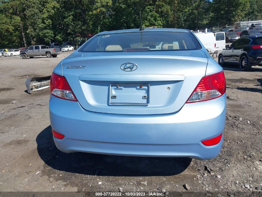 2013 HYUNDAI ACCENT GLS - KMHCU4AE0DU442967
