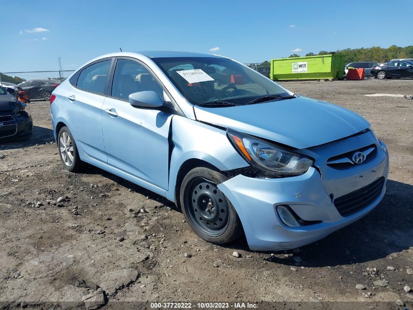 2013 HYUNDAI ACCENT GLS - KMHCU4AE0DU442967