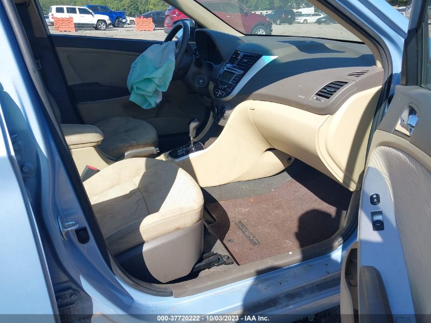 2013 HYUNDAI ACCENT GLS - KMHCU4AE0DU442967