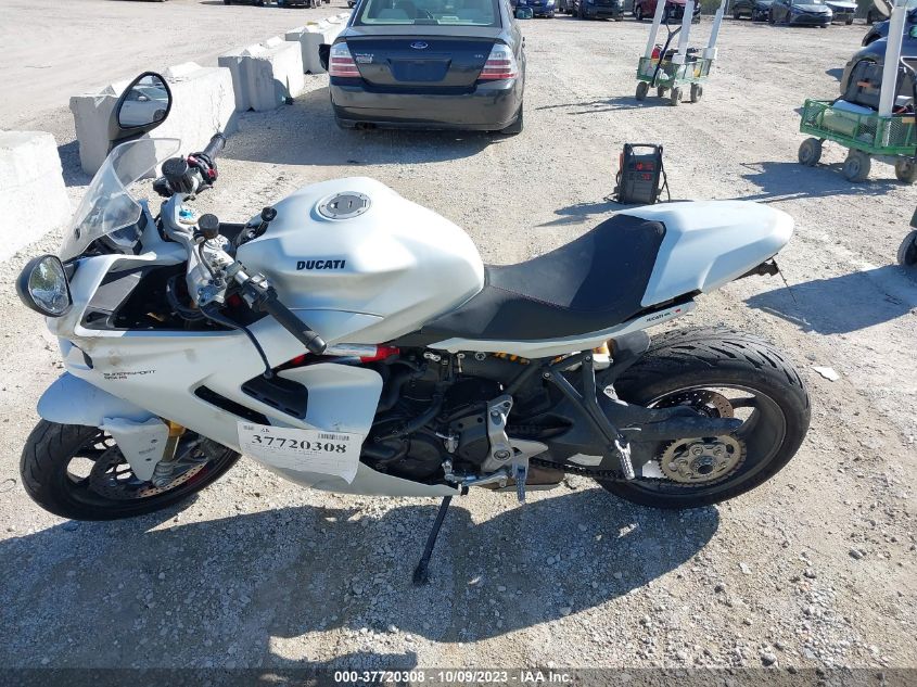 2021 DUCATI SUPERSPORT - ZDMVABDS9MB000748