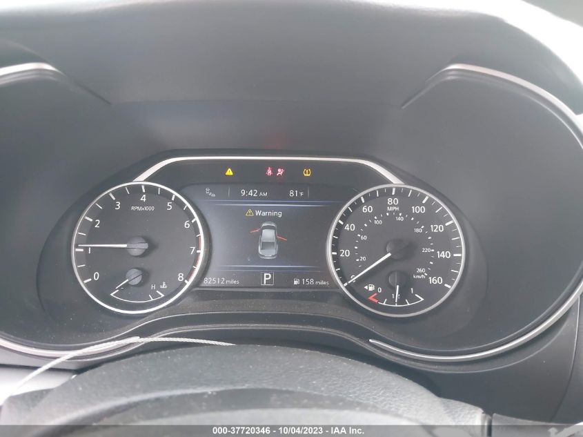 2019 NISSAN MAXIMA S/SL/SR/SV/PLATINUM - 1N4AA6AV5KC366087