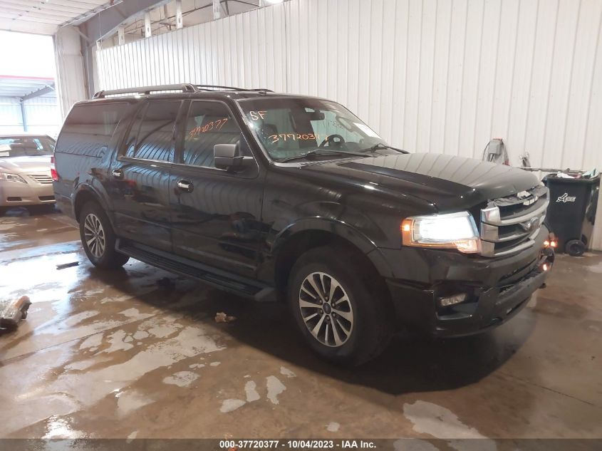 Lot #2541533076 2016 FORD EXPEDITION EL XLT salvage car