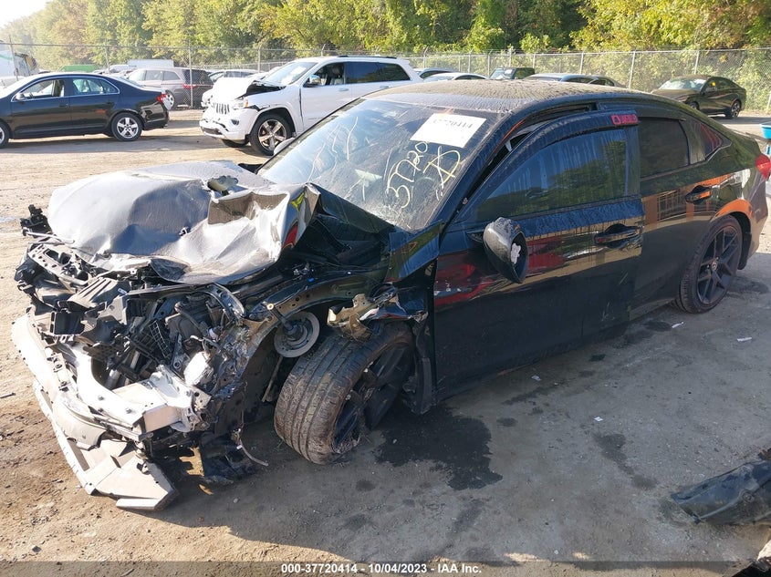 VIN 2HGFE2F50NH515742 2022 HONDA CIVIC SEDAN SPORT