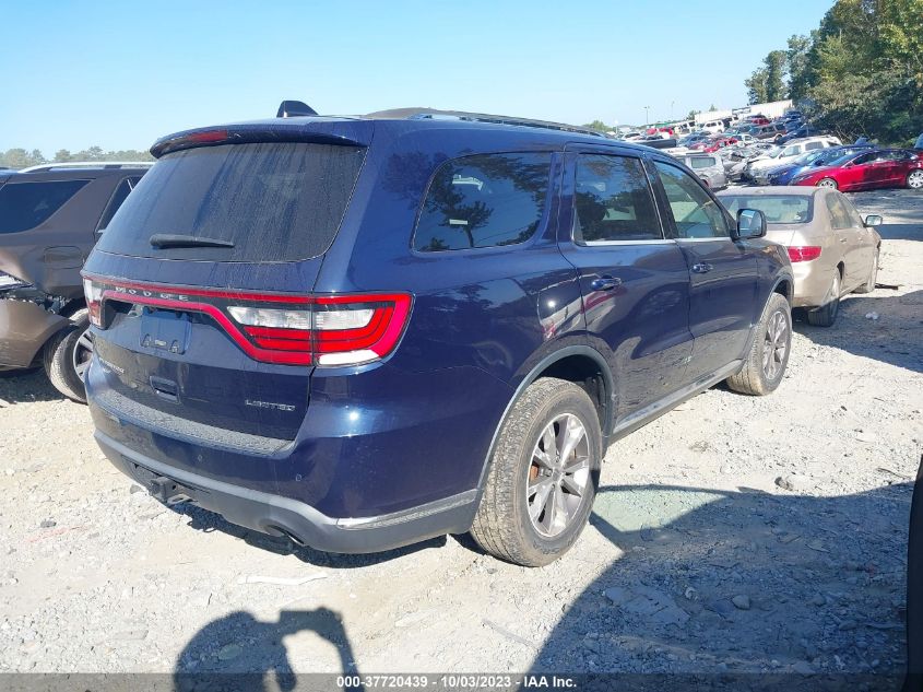 2016 DODGE DURANGO LIMITED - 1C4RDJDG5GC362309