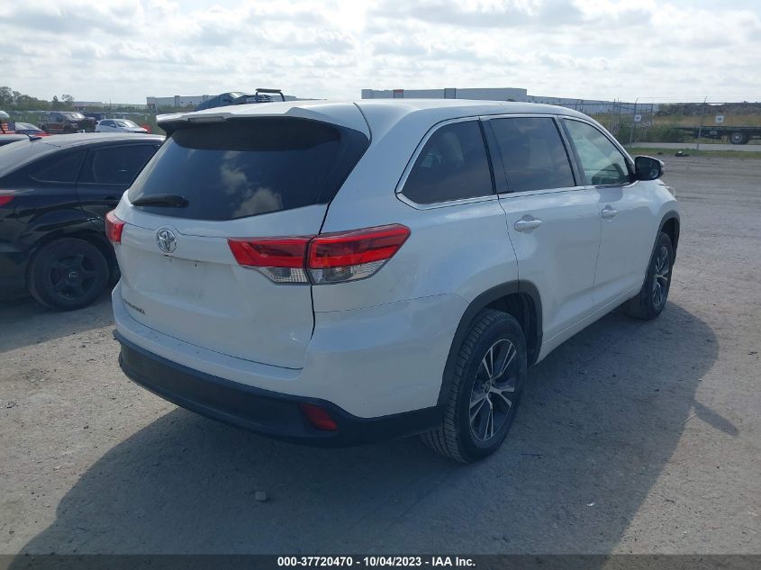 2018 TOYOTA HIGHLANDER LE/LE PLUS - 05TDZZRFH3JS23963
