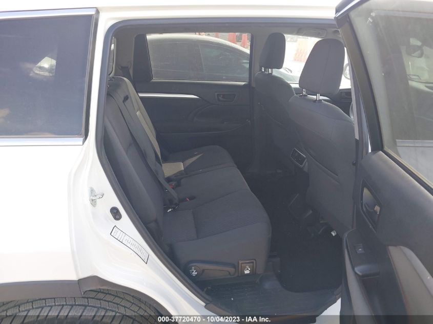 2018 TOYOTA HIGHLANDER LE/LE PLUS - 05TDZZRFH3JS23963